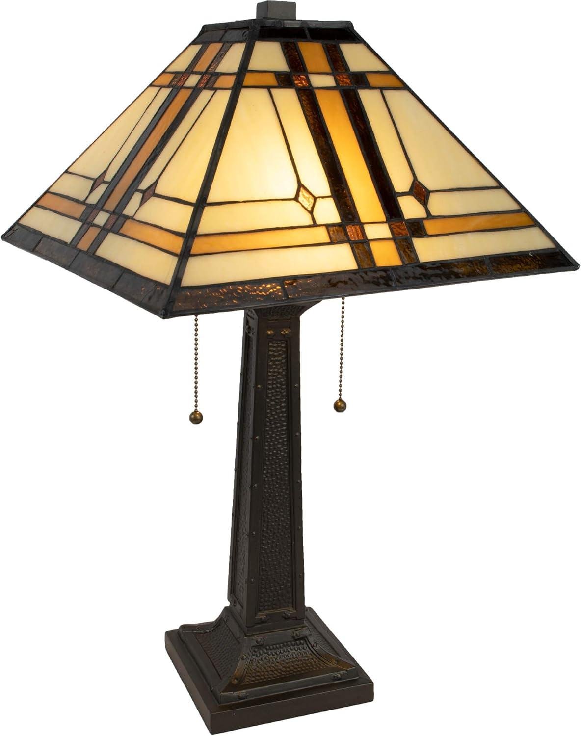 Our Review ⁣of ⁣the Lavish Home Tiffany-Style Table Lamp: Vintage ⁤Charm​ and LED ⁢Efficiency