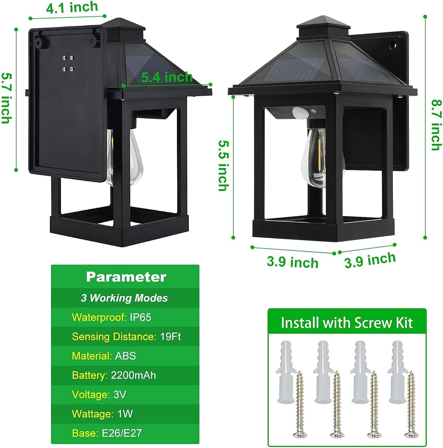 Our Review of ‍CYHKEE Solar Wall Lanterns: Bright,Durable & ​easy