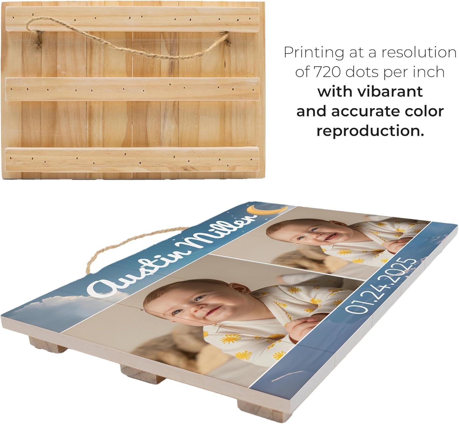 We Tested This Charming Rustic Baby Photo Keepsake