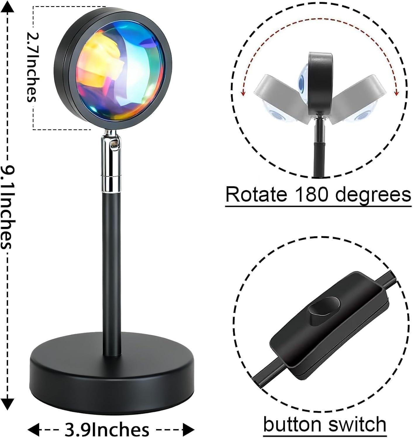 our Review of the Balkwan Sunset Projection lamp: ‌Warm, ⁤Romantic Glow