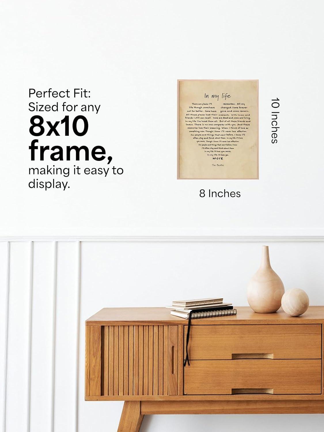 Our Take: Classic Music Lyric Art Elevates Any Space