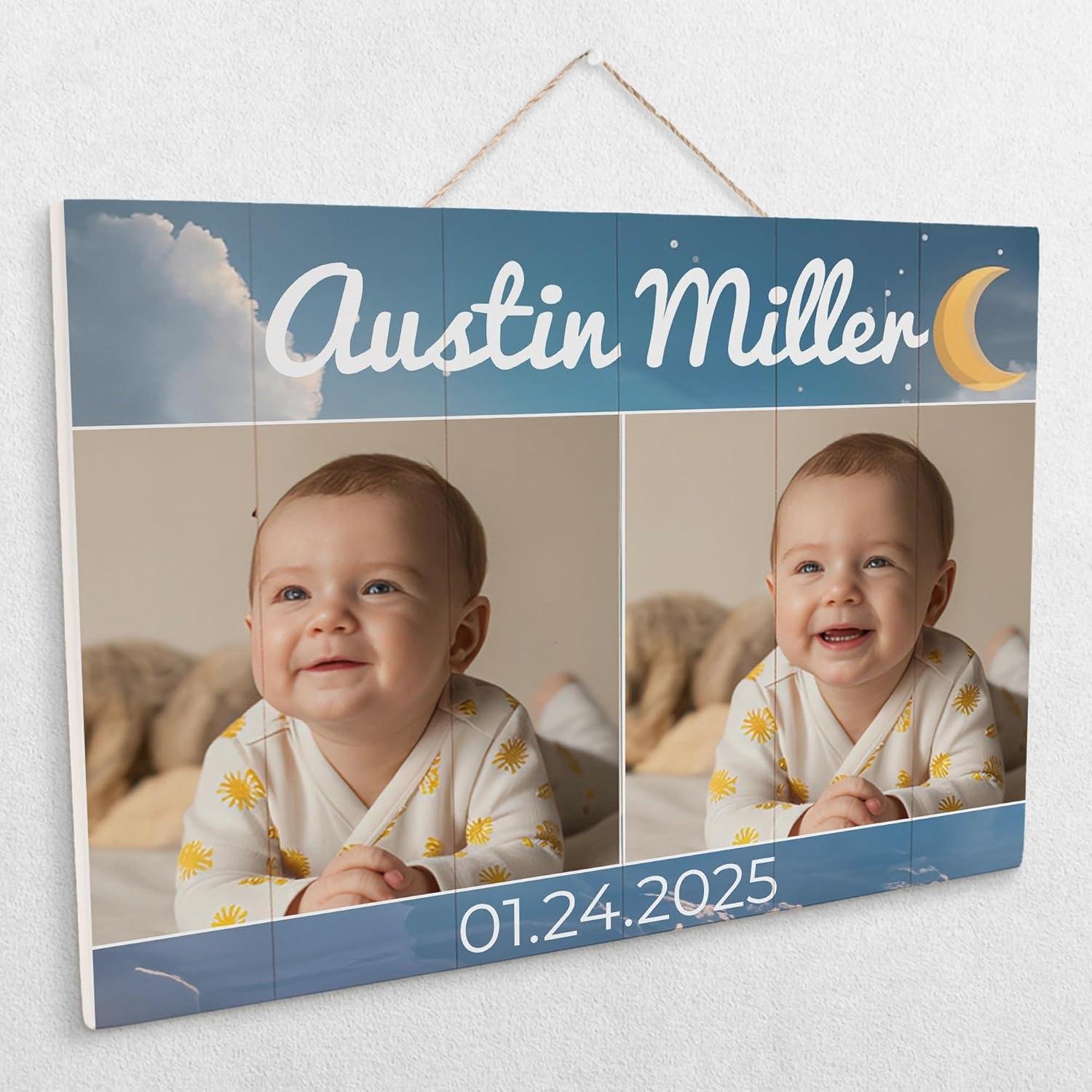 We tested This Charming Rustic Baby Photo Keepsake
