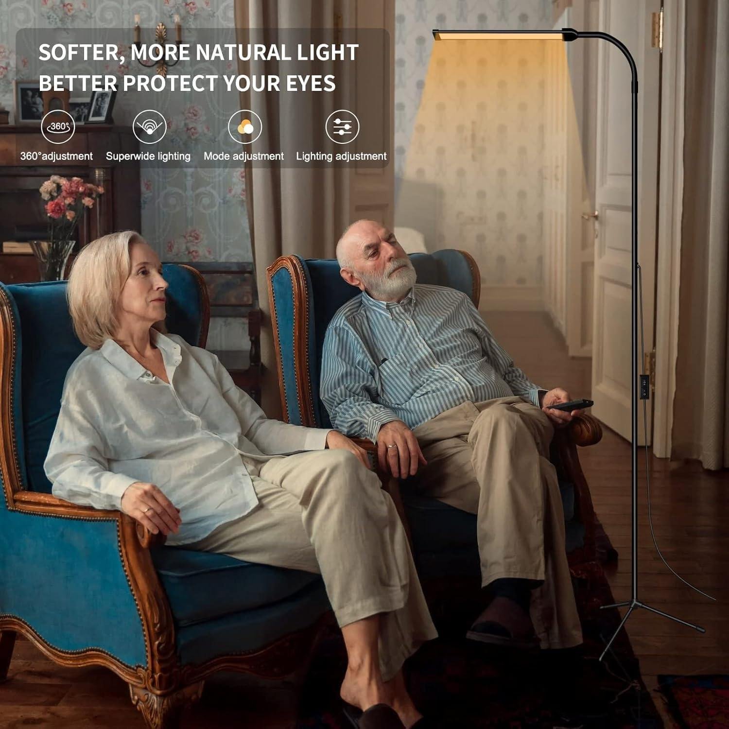 Our Honest Review: Versatile LED Floor Lamp for lash & Makeup Tasks