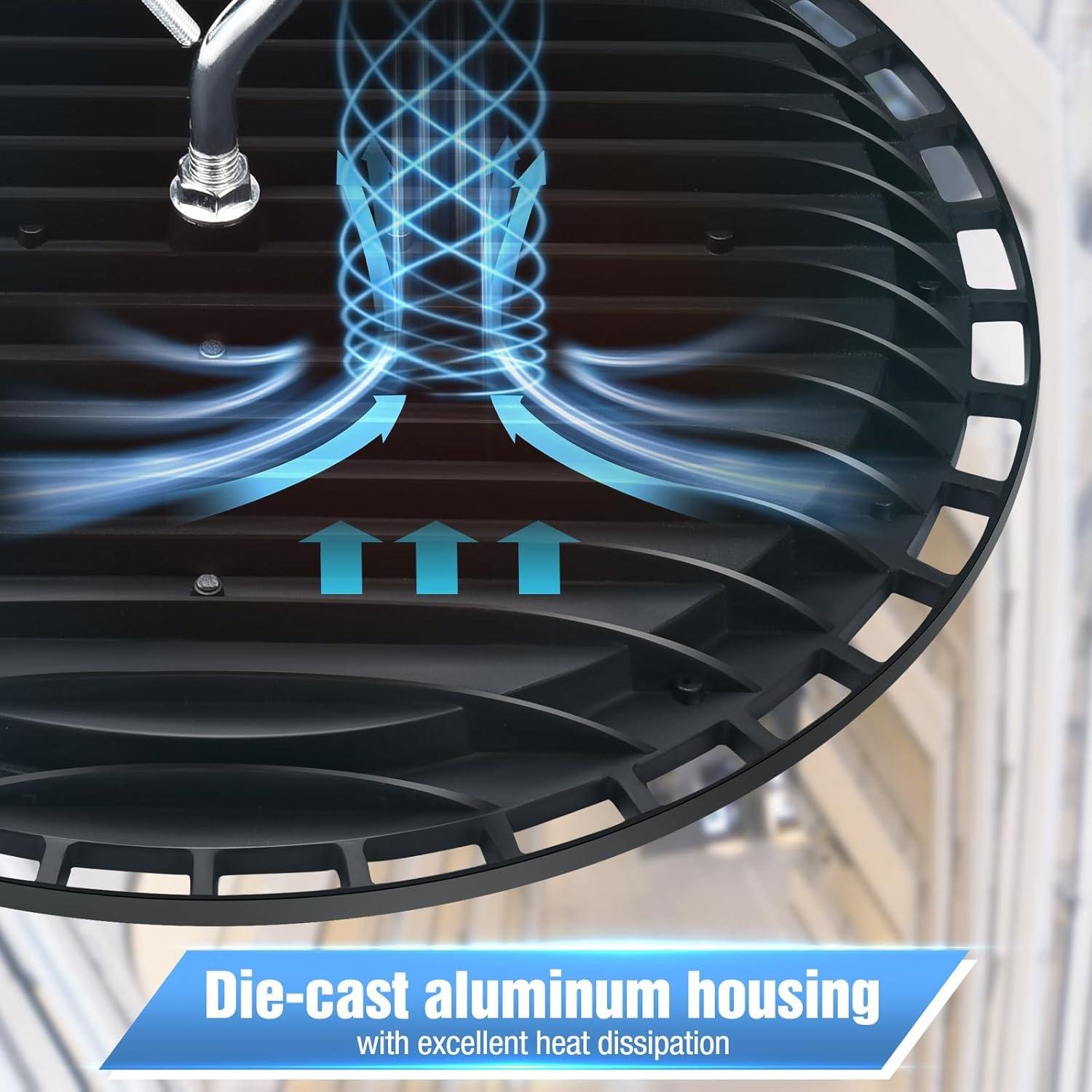 Our Review: YANYCN 12-Pack 240W UFO LED High Bay Lights‌ – ‍Bright​ & Durable