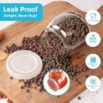 Syntic 40 Small Glass Jars with Cork Lids, 7oz - Ideal for Candles, Yogurt, Wedding Favors & Spices. Includes Twine & Labels. - Image 7