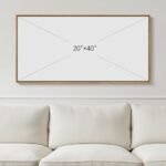 Framed Vertical Vintage Tree Wall Art - Large Black and Beige Rustic Canvas 20x40" for Living Room, Office, or Foyer. - Image 7