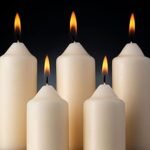 SPAAS Ivory Pillar Candles (20 Pack) - 1.5x4 Inch Dripless, Unscented for Weddings, Parties, and Decor. - Image 2