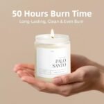 Putart Palo Santo Candle - 9oz Natural Soy Aromatherapy Candle for Home Fragrance & Stress Relief Gifts - Image 4