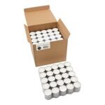 Stonebriar Unscented Long-Burning White Tealight Candles, 200 Count, 6-7 Hour Smokeless for Events and Home. - Image 7