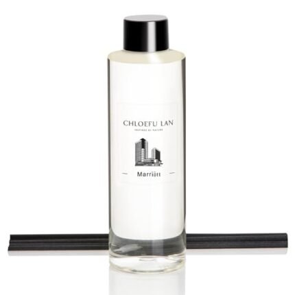 Chloefu LAN Hotel Scented Oil Diffuser Refill 200ml/6.76 fl oz Natural Essential Scented Oil - Best for Aromatherapy, SPA and Home, 0% Alcohol, Unique Blend to Promote Sleep & Relieve Stress