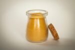 BeeTheLight Beeswax Jar Candle - 100% Pure USA Beeswax, Unscented, 3.3 oz in Glass with Cork Lid. Natural Honey Aroma. - Image 7