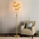 68" Boho Rattan Floor Lamp with Natural Woven Shade – Rustic Coastal Decor, E26 Socket, Footswitch. Ideal for Living Room & Bedroom. - Image 6