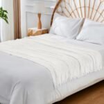 Soft Knitted Throw Blanket for Couch & Bed, 50"x60", Lightweight Summer Decor with Tassels. Ideal for Living Room & Outdoors. - Image 8