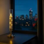 Prerish 6 PCS Flameless LED Candles with Remote Timer & Star String for Romantic Home & Wedding Decor. - Image 6