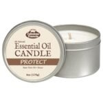 Fabulous Frannie All Natural Aromatherapy Soy Candle Travel tin Made with Pure Essential Oils 100 Hours Burn time 6oz (Protect (Compared to Thieves))