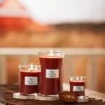 WoodWick Cinnamon Chai Medium Hourglass Candle | Crackling Wick | 60-Hour Burn Time - Image 7