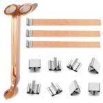 100 Pcs Natural Wood Candle Wicks for DIY, 5.1x0.5x0.04 inches, with Trimmer for Crafting - Image 7