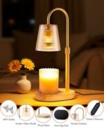 Adjustable Candle Warmer Lamp with Timer - Dimmable Wax Melter for Small Jars, Perfect Gift for Mom - Image 7