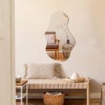 PERFNIQUE 35''x21'' Irregular Cloud Frameless Wall Mirror for Bathroom, Bedroom, and Living Room. - Image 8