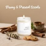 Putart Palo Santo Candle - 9oz Natural Soy Aromatherapy Candle for Home Fragrance & Stress Relief Gifts - Image 2