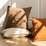 Foindtower 2-Pack 24x24 Inch Light Brown Linen Throw Pillow Covers – Soft Boho Farmhouse Decor for Sofa and Living Room. - Image 5