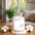 Putart Palo Santo Candle - 9oz Natural Soy Aromatherapy Candle for Home Fragrance & Stress Relief Gifts - Image 7