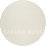 Sakura Rugs Solid Color Handmade Area Rug - Thick, Plush, Modern Cream 12'x15' for Living Room & Bedroom. - Image 4