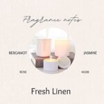 Hillhouse Naturals Fresh Linen Mist - 1L Aromatherapy Spray for Relaxation & Sleep. Infused with lemon, orange, bergamot, rose, jasmine, and musk. Made in the USA. - Image 3