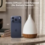 SOULORIGIN Ultrasonic Essential Oil Diffuser: BPA-Free Aroma Diffuser with Auto Shut-Off & 8-Color Night Light. Ultra-Quiet Humidifier for Home. - Image 5