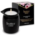 butter LONDON Massage Candle, Champagne Fizz - Massage Oil Candle for Nail, Skin, & Body - Hydrating Soybean & Coconut Oil Blend for Manicure & Pedicure - Vegan & Cruelty-Free, 2.8 Oz