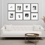 Camden Reed Arcadia Wall Frame Set - 8-Piece Natural Matted Frames, 16x20 & 16x16 Inches - Image 4