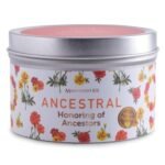 MAGNIFICENT 101 Spiritual Ancestor Candle - 6 Oz Soy Wax - 35 Hour Burn - Floral & Citrus Oils with Marigold, Calendula & Sandalwood Scents - Energy Cleansing & Meditation Ancestor Altar Supply