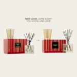 NEST New York Holiday Scented Candle (8.1 oz) & Diffuser (5.9 fl oz) Set - Vegan, Cruelty-Free, Reusable Glass. - Image 2