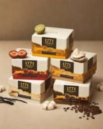 1771 Aromas Vanilla Scented Candle - 100% Natural Soy Wax, Large 3-Wick Jar, 50 Hours Burn Time - Ideal Gift for Men & Women - Image 6