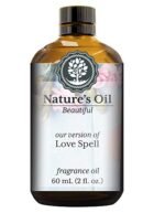 Love Spell Fragrance Oil (60ml) for Perfume, Diffusers, Soap Making, Candles, Lotion, Home Scents, Linen Spray, Bath Bombs, Slime