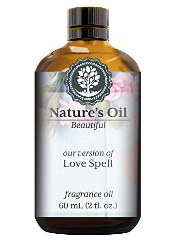 Love Spell Fragrance Oil (60ml) for Perfume, Diffusers, Soap Making, Candles, Lotion, Home Scents, Linen Spray, Bath Bombs, Slime