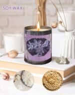 8oz Vanilla Soy Candle in Gift Box | 50 Hour Burn | Ideal for Birthdays, Mother's Day, Christmas - Image 4