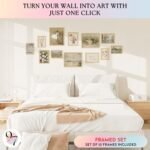 Vintage Framed Wall Art - Aesthetic Landscape Prints & Botanical Posters for Home Decor - Image 3