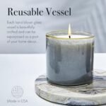 LAFCO New York Sea & Dune Signature Candle - 15.5 oz, 90-Hour Burn, Reusable Glass, Made in USA - Image 5