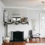 PERFNIQUE 32"x24" Gold Asymmetrical Wall Mirror - Modern Boho Decor for Bathroom, Bedroom, Entryway - Image 6