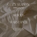 Sweet Water Decor Cozy Season Soy Candles – 9oz Fall Candles with Woods, Spice & Citrus Scents, 40 Hour Burn Time. - Image 2