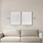 Artiluxy 3D Minimalist Textured Wall Art Set (2 PCS) – 16x20" Neutral Canvas for Living Room & Bedroom Decor - Image 3