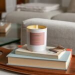 Moodcast Homebody Scented Candle - Aesthetic Vanilla, White Bergamot & Smoky Cade, Vegan, 45-Hour Burn, 8oz - Image 4