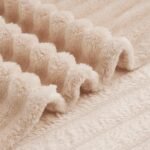 Vessia 300GSM Striped Flannel Fleece Throw Blanket: Cozy, Soft, and Lightweight for Couch, Sofa, or Bed (50x70in) - Image 7