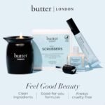 butter LONDON Champagne Fizz Massage Candle - Hydrating Soy & Coconut Oil Blend, Vegan & Cruelty-Free, 2.8 oz - Image 6