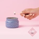 Capri Blue Volcano Travel Tin Candle - Luxurious Soy Wax, Tropical Fruity Scent, 8.5 oz - Image 2