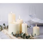 Bolsius Ivory Pillar Candles Set of 20 – 2x6 Unscented, Dripless & Smokeless for Weddings & Parties - Image 6