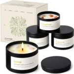 AOOVOO Crystal Energy Candle Set for Women - 4 Pack, 26 oz Soy Wax, 200-Hour Long-Lasting Scents. - Image 8