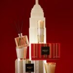 NEST New York Holiday Scented Candle (8.1 oz) & Diffuser (5.9 fl oz) Set - Vegan, Cruelty-Free, Reusable Glass. - Image 3