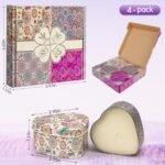 WarmEmbrace Scented Candles: 4-Pack of Natural Soy Candles for Women – Perfect Gift with Unique Scents! - Image 2